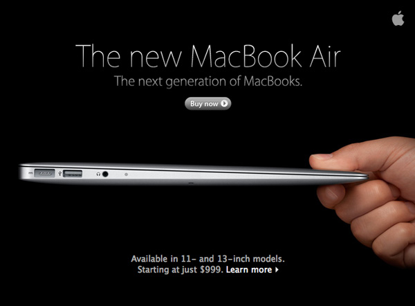 新しい「MacBook Air」 | LLLLIFE,INC.