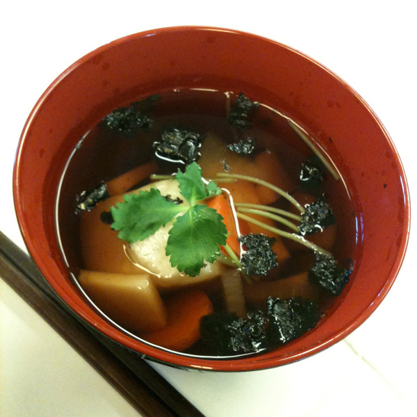 お雑煮。