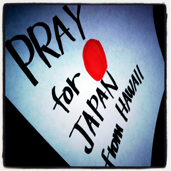 Pray for Japan from Hawaii