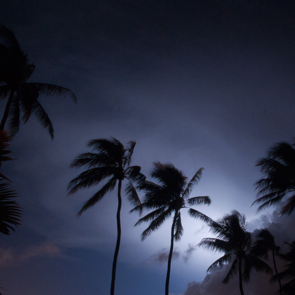 雷。| ラララハワイ生活。