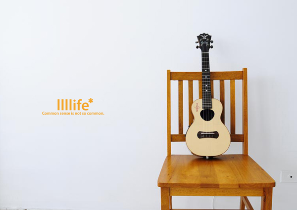 ウクレレの温もり。| llllife: ken munakata